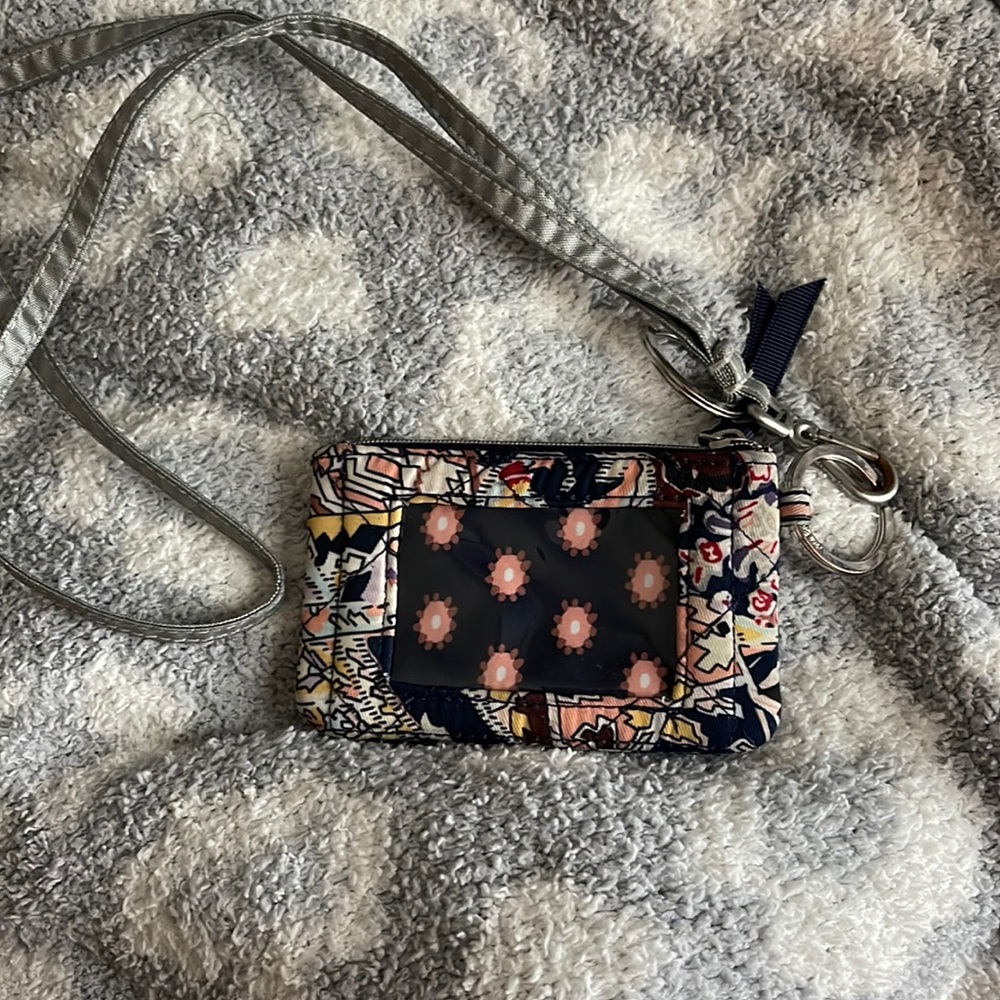 Vera Bradley card lanyard